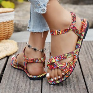 Thong Sandals In Roman Style
