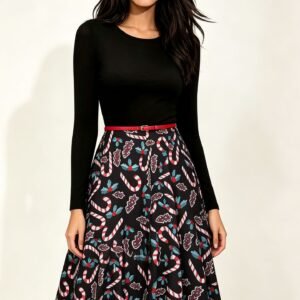 Christmas Cane Dress