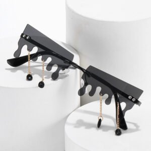 Butterfly Rimless Sunglasses